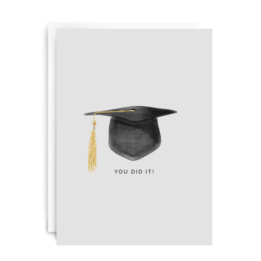 "You Did It!" Graduation Greeting Card