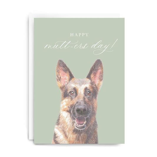 "Happy Mutt-ers Day" Greeting Card