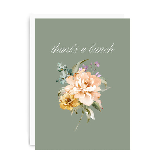 "Thanks a Bunch" Greeting Card